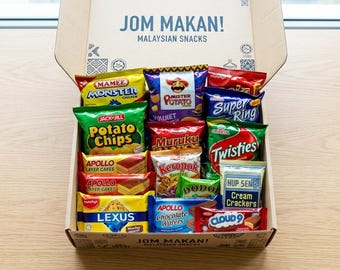 Caja de snacks malayos / Paquete variado, Paquete de cuidado