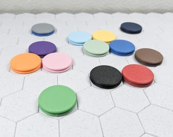 1-inch Discs x10 (Dual Color)