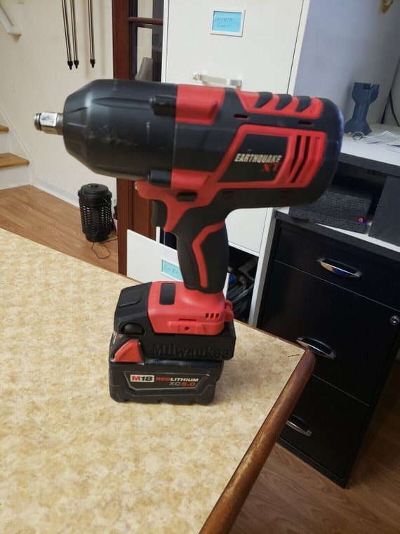 Earthquake battery impact sale