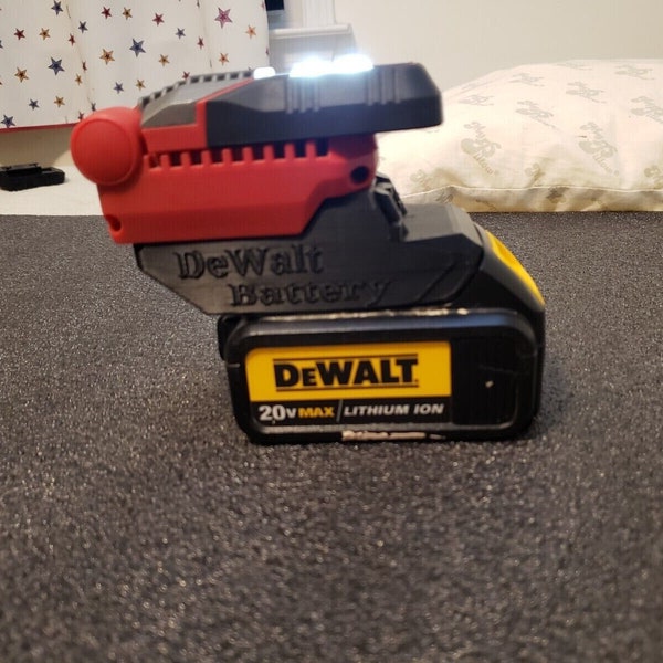 Dewalt Battery to Bauer Adapter Etsy