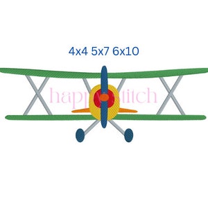 Airplane fill stitch embroidery design, instant download, machine embroidery design