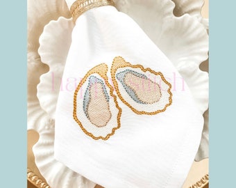 oysters sketch embroidery design, oyster shell, instant download, sketch embroidery design