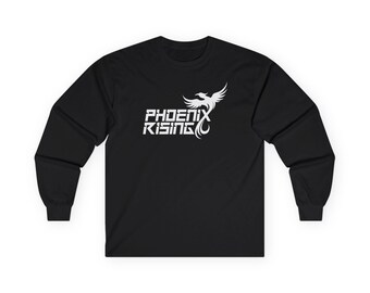 White Full Logo Long Sleeve Tee (color options)