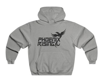Black Full PR Center Logo Hoodie
