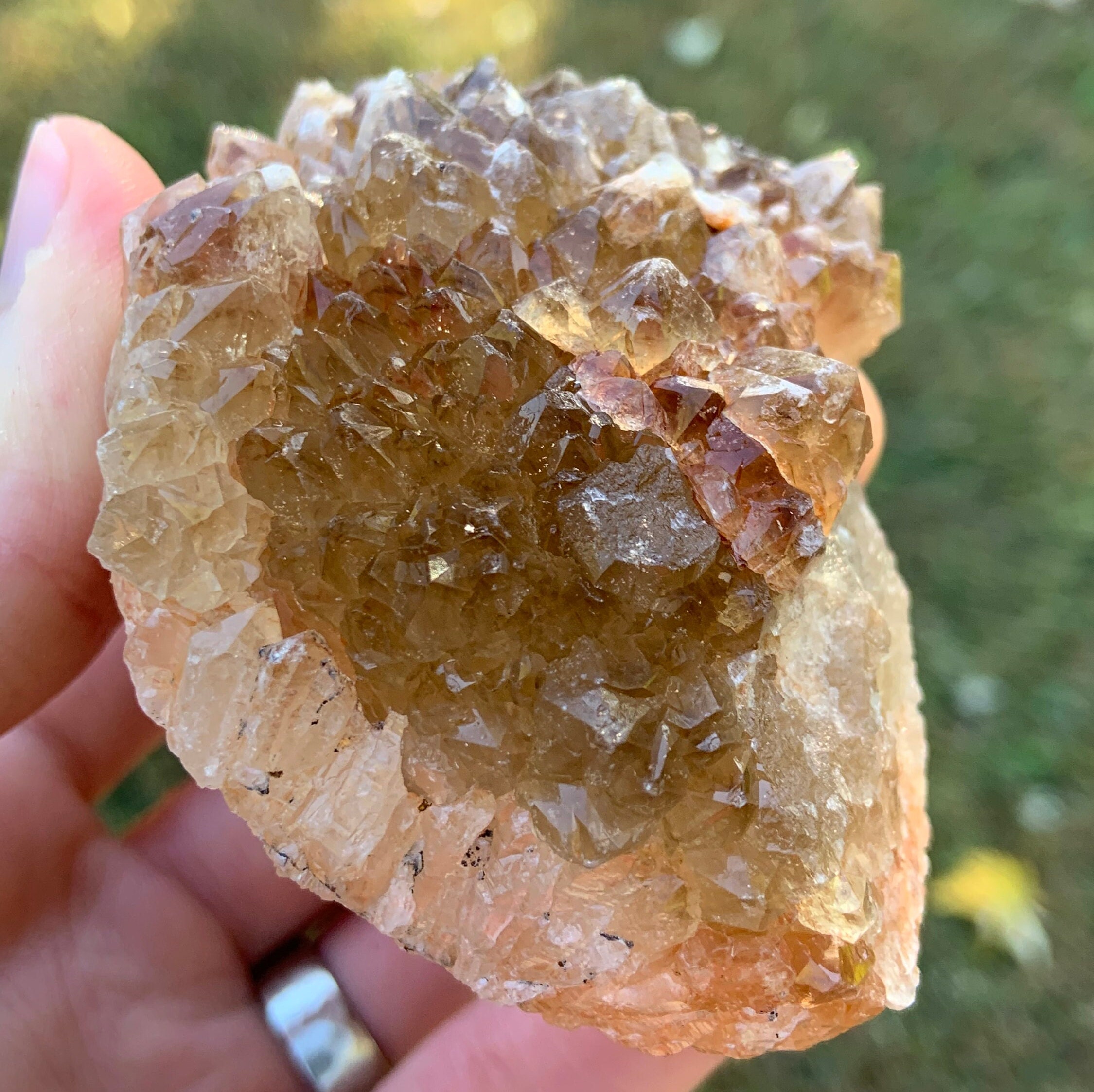 Root Beer Druzy Quartz Crystal Haunted Ridge Missouri Druzy - Etsy