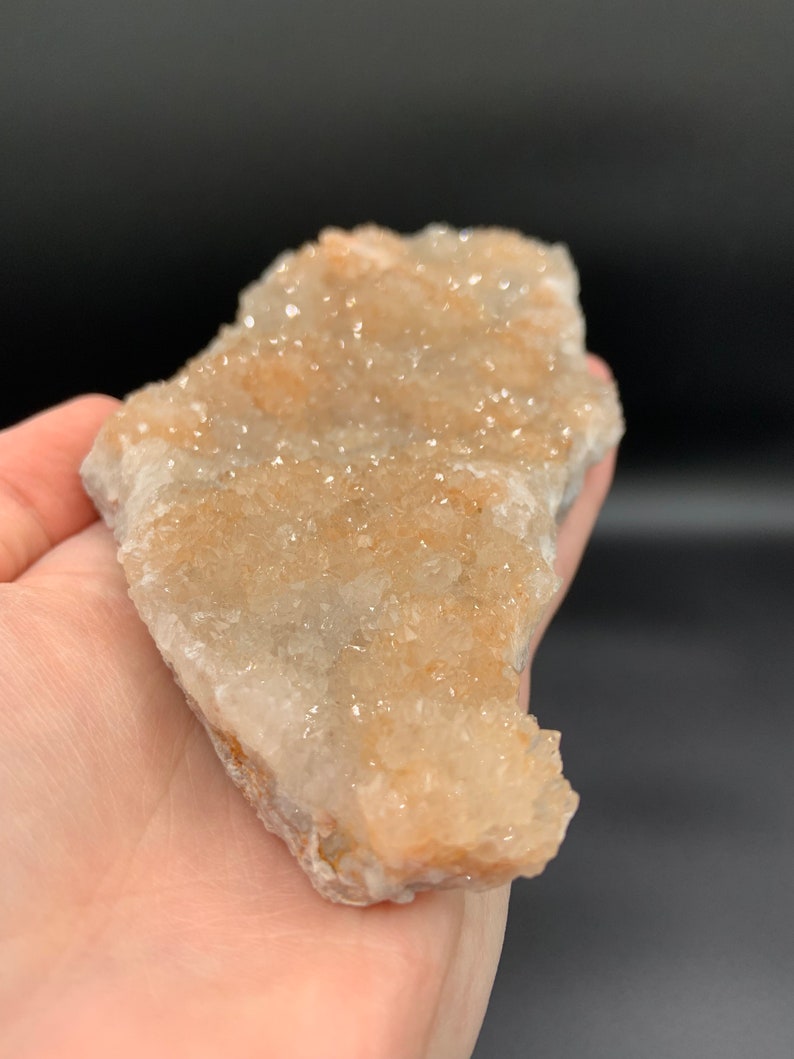 Haunted Ridge Druzy Quartz on Lace Agate With Hematite - Etsy