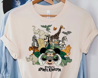 Disney Animal Kingdom Shirt, Vintage Animal Kingdom Shirt, Mickey Safari Shirt, Disney Safari Trip Shirt, Safari Mode Shirt