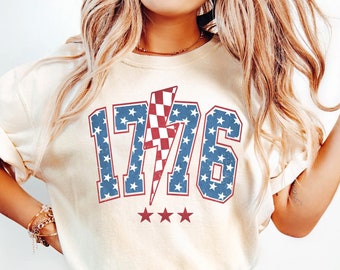Chemise 1776, chemise 1776 America 4th of July, chemise 4 juillet, sweat-shirt 4 juillet, t-shirt 4 juillet, chemise merica, chemise Amérique,