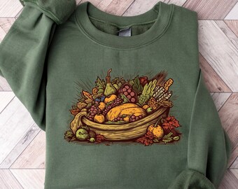 Camisa de Acción de Gracias, camisa de calabaza, camisa de pavo, camisetas de Acción de Gracias, camisas de otoño para mujeres, camisas de cosecha, camisas familiares de Acción de Gracias,