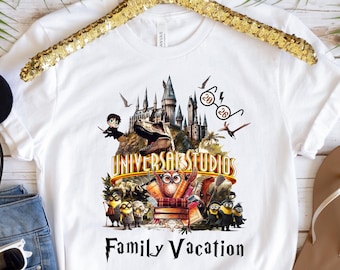 Universal Studios Family Matching  2026 Shirt, Universal Family Vacation Shirts, Universal Jurassic HP  Matching Shirts, Disney Trip Shirt