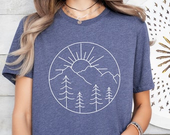 Adventure TShirt, Adventure Shirt, Camping Shirts, Mountain TShirt, Hiker TShirts, Nature Lover Shirt, Camping Gift, Vacation Shirt