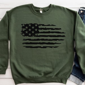 アメリカ国旗スウェットシャツ、アメリカ国旗シャツ、独立記念日シャツ、ビッグUSA Tシャツ、アメリカシャツ、アメリカシャツ、独立記念日シャツ、愛国心シャツ