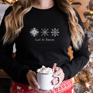 Let It Snow Globe Christmas Holiday T-Shirt Let It Snow Globe Christmas Holiday T-Shirt