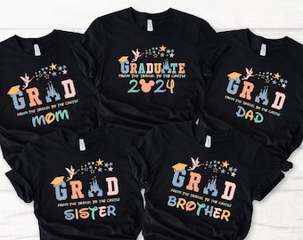 Custom Graduation Shirt, Personalized graduation shirt, Graduate 2024 Shirt, Graduation 2024 Shirt, Gift For Grad, funny graduation shirt