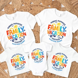 Family Vacation 2025 T-shirt, Making Memories together family tshirt, Family matching shirt, Family Beach trip shirt, Family Vacation shirts