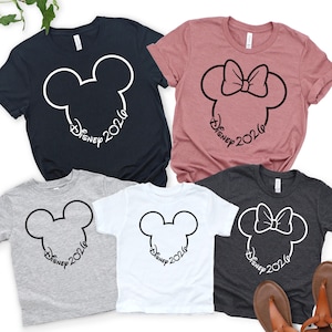 Disney 2026 Shirts, Disney Vacation T-shirt, Disneyworld Shirts, Disney Couple Shirt, Disney Clothes, Disney Family Sweat, Disney Trip 2026
