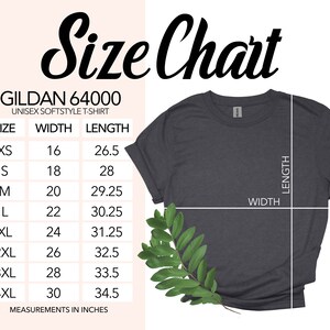 a women's size chart for a t - shirt