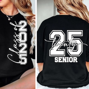Senior Class of 2025 Shirt, Senior 2025 Shirt,  Graduation Shirt, graduation gift, Group 2025 Grad Tees, High School Graduate Tee, Senior