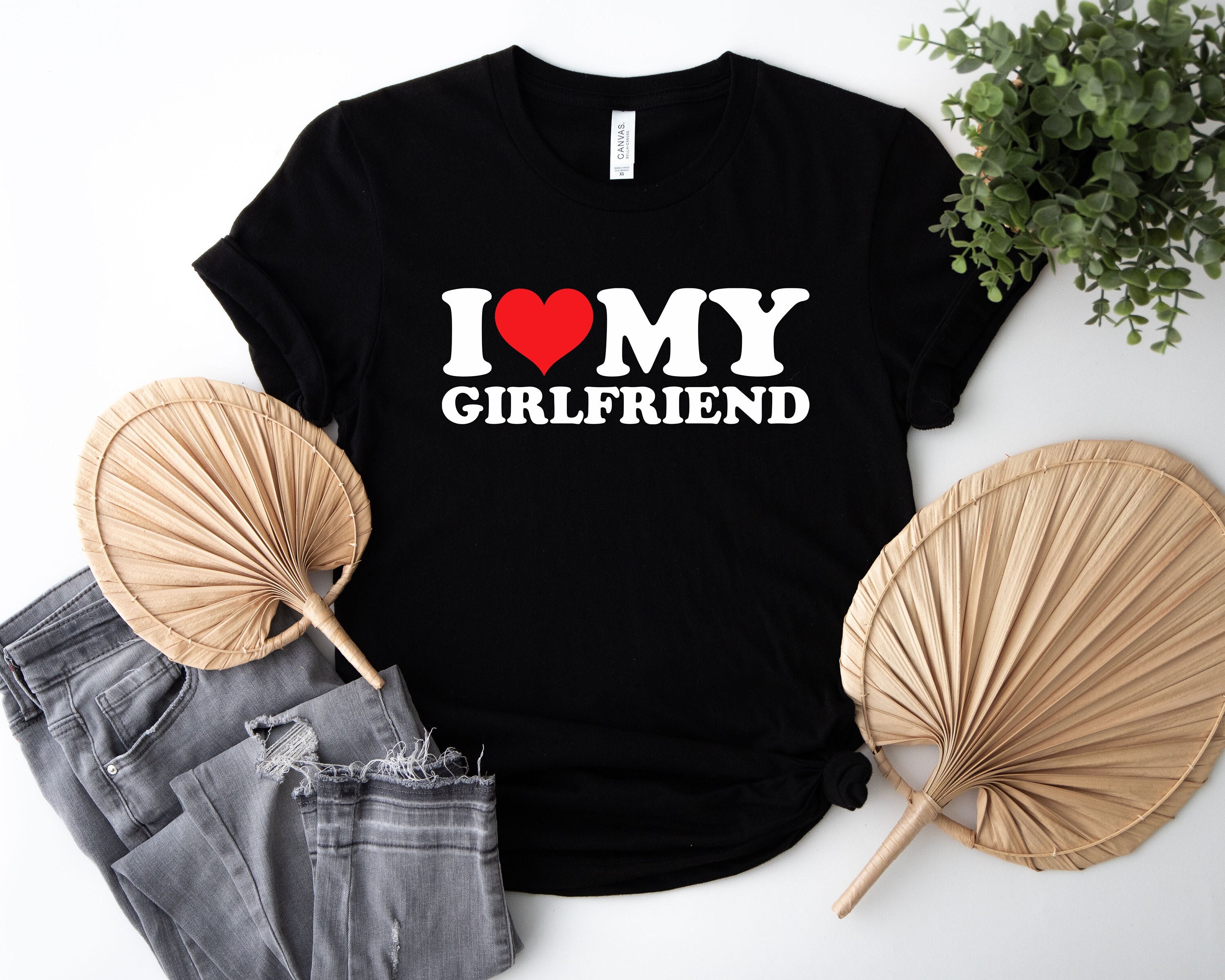 I Love My Girlfriend T Shirt I Heart My Girlfriend Shirt Etsy