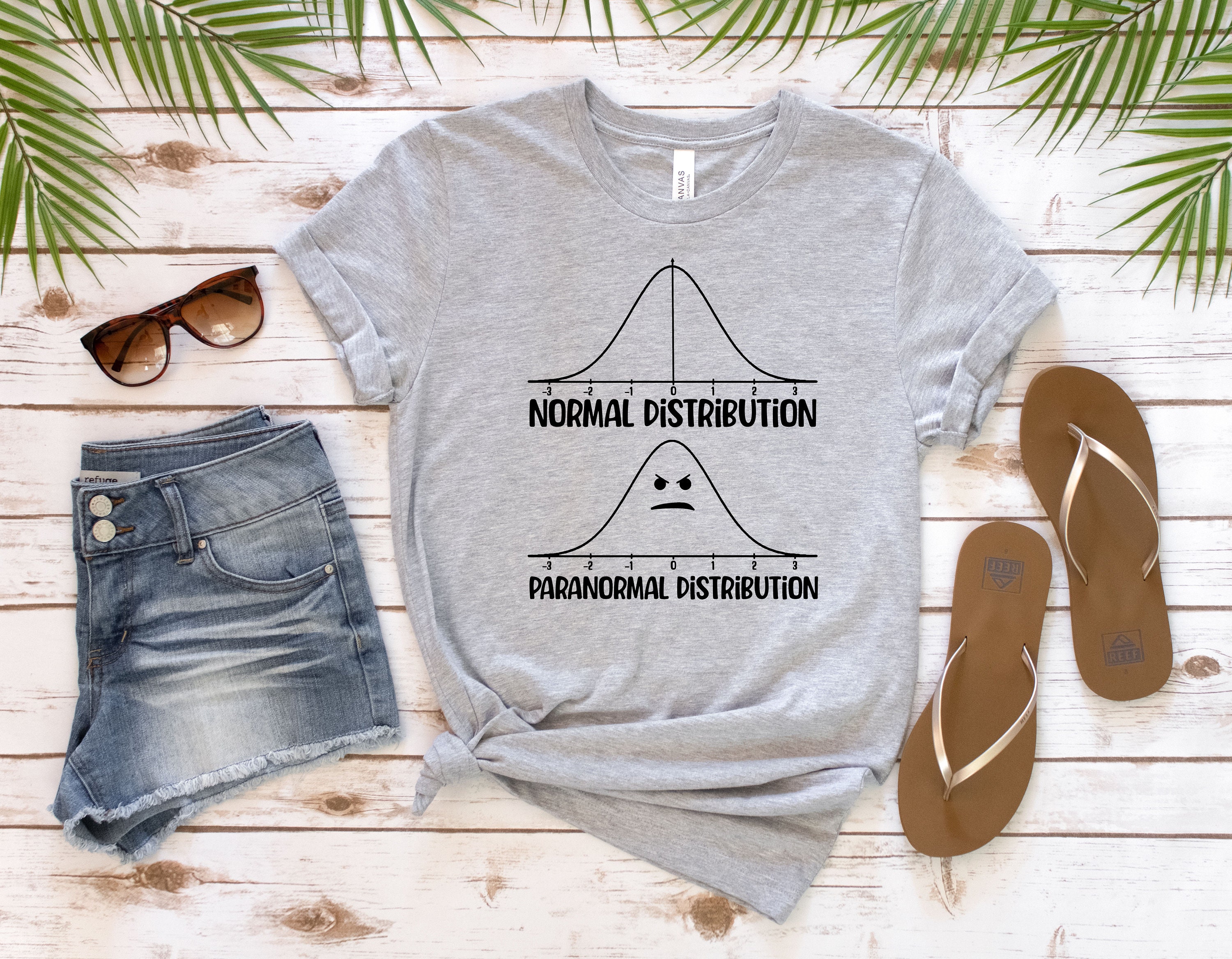 Discover Normal distribution paranormal distribution shirt, Funny shirt, Math Lover Shirt, halloween shirt,  Math Clothing, Math Teacher Squad