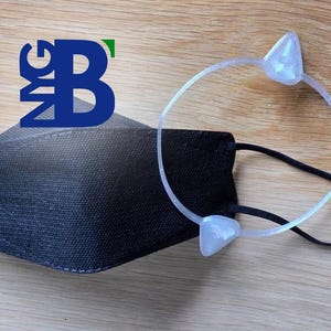 Ear Saver Face Mask Clip - Universal Comfort Adapter - Faskmask Extender Holder - Strap Guard for Earloop