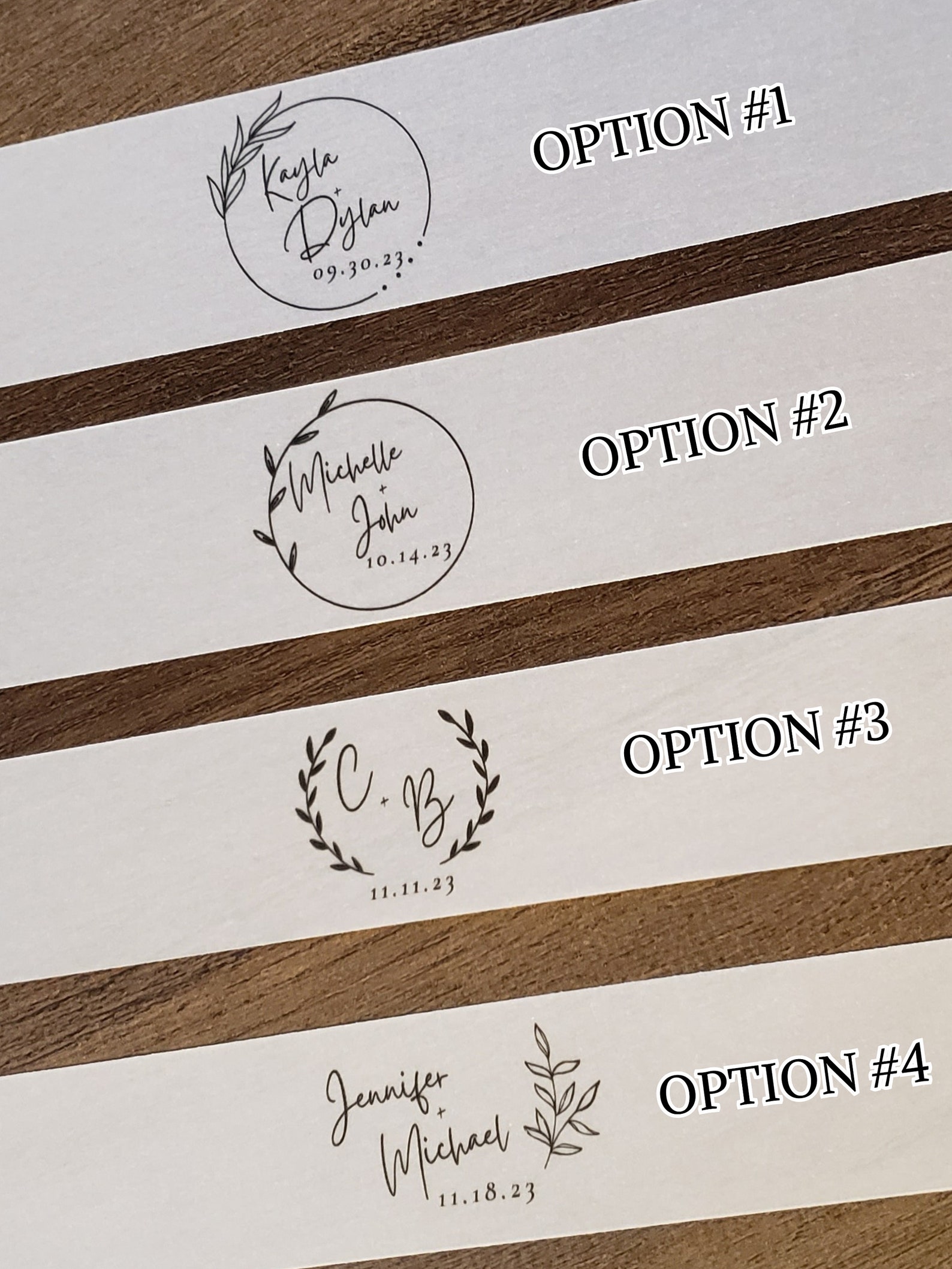 Personalized Vellum Belly Band, Elegant Wedding Invitation Vellum Belly