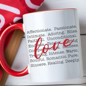 Valentines Day Coffee Mug, Love Gift for Her, Mom Gifts, 15oz Mug, Valentines Day Decor, Coffee Mug for Mom, Valentines Day Couple Gifts