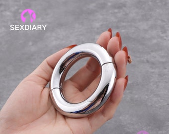 Penis Glans Ring Stainless Steel, Cock/Dick Ring, Jewelry, Scrotum Ball Stretcher, Erections, Pleasure Mens Sex Toy