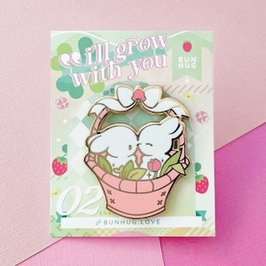 i&#39;ll grow with you | love series | Hard Enamel Pin