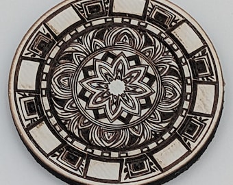Blank Wooden Poker Chips - Laser-Engraved for Your Custom Creations!