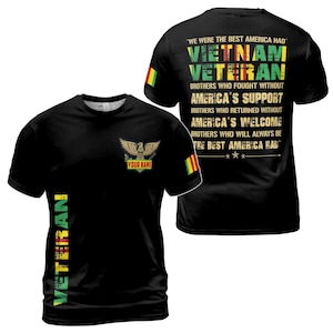 Vietnam Veteran The Best American Had Vet 3D T-shirt