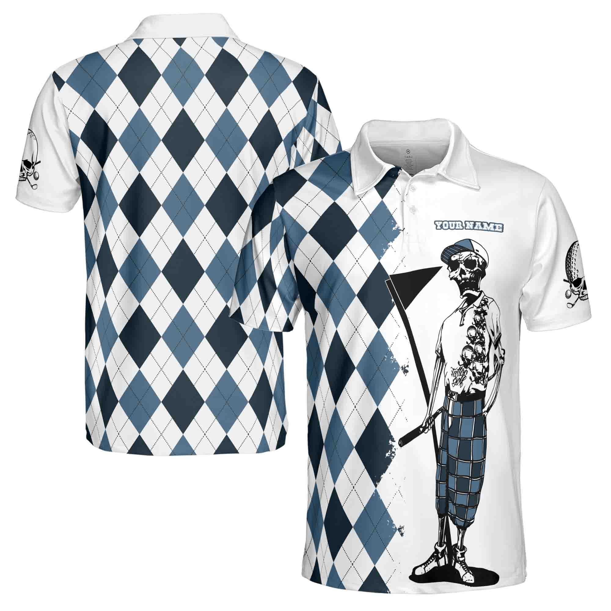 Argyle Golf Shirt - Etsy