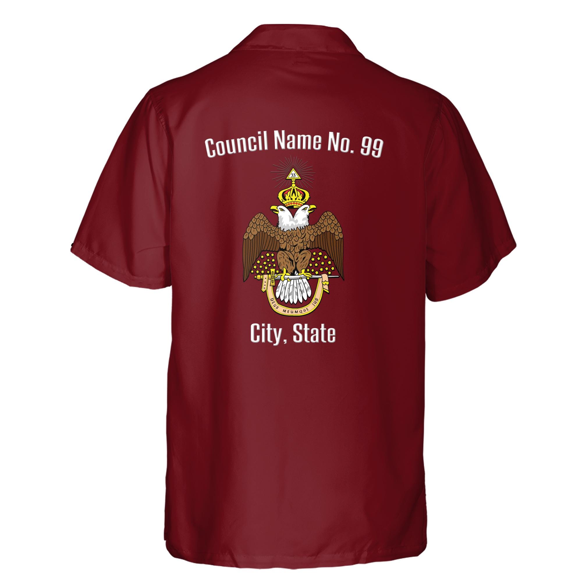 Hawaii Scottish Rite Personalized Rite of Scottish 33 Wings Down Hawaiian Shirt S-5XL - Etsy