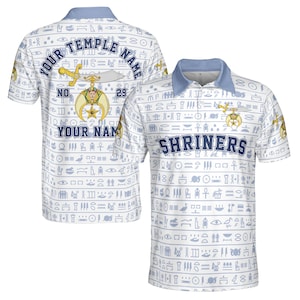 Personalized The Masters Carpet Masonry Master Mason Men&#39;s Polo S-5XL