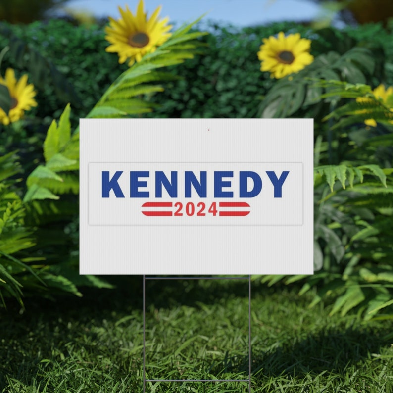 Robert F Kennedy RFK JR 2024 Presidential Race 2024 Yard Sign Etsy Norway