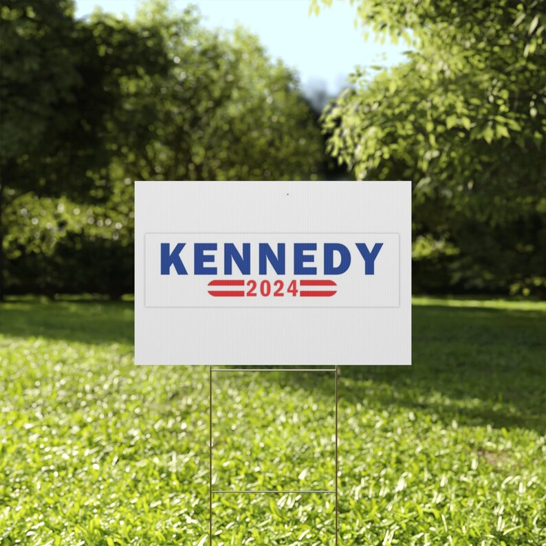 Robert F Kennedy RFK JR 2024 Presidential Race 2024 Yard Sign Etsy Norway