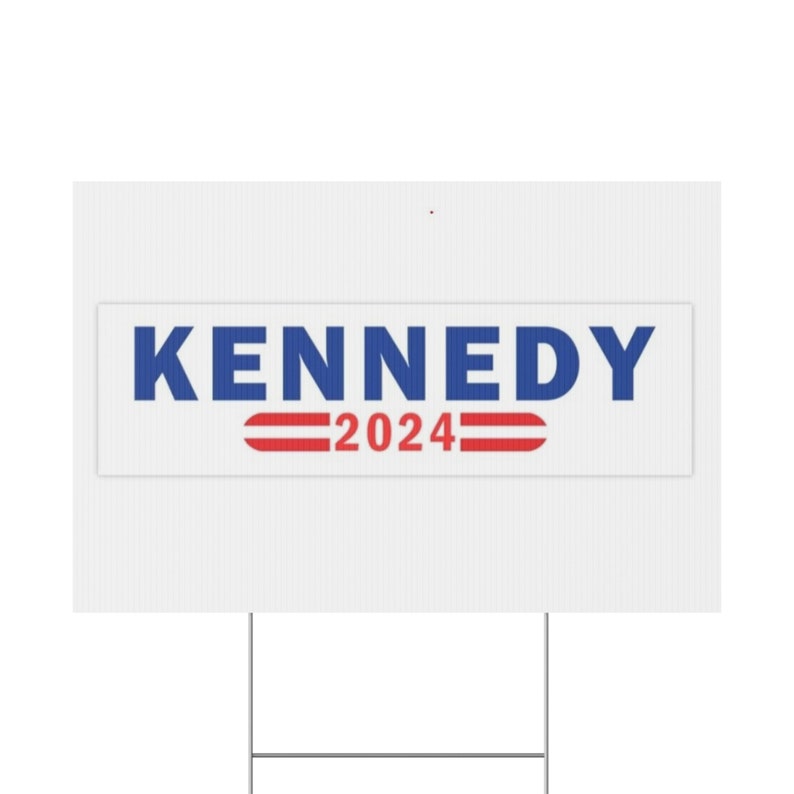 Robert F Kennedy RFK JR 2024 Presidential Race 2024 Yard Sign - Etsy Norway