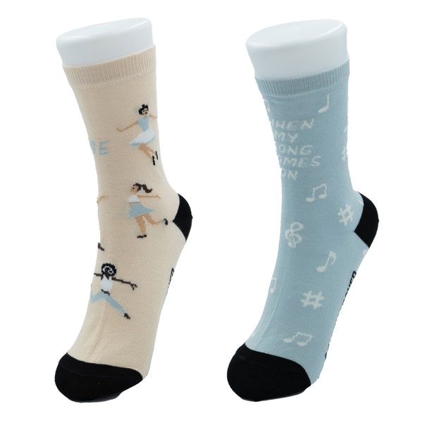 Chaussettes Père Noël - Taille Unique, Coton Doux - Cadeau Amusant Pour Noël, Fêtes, Saint-Nicolas
