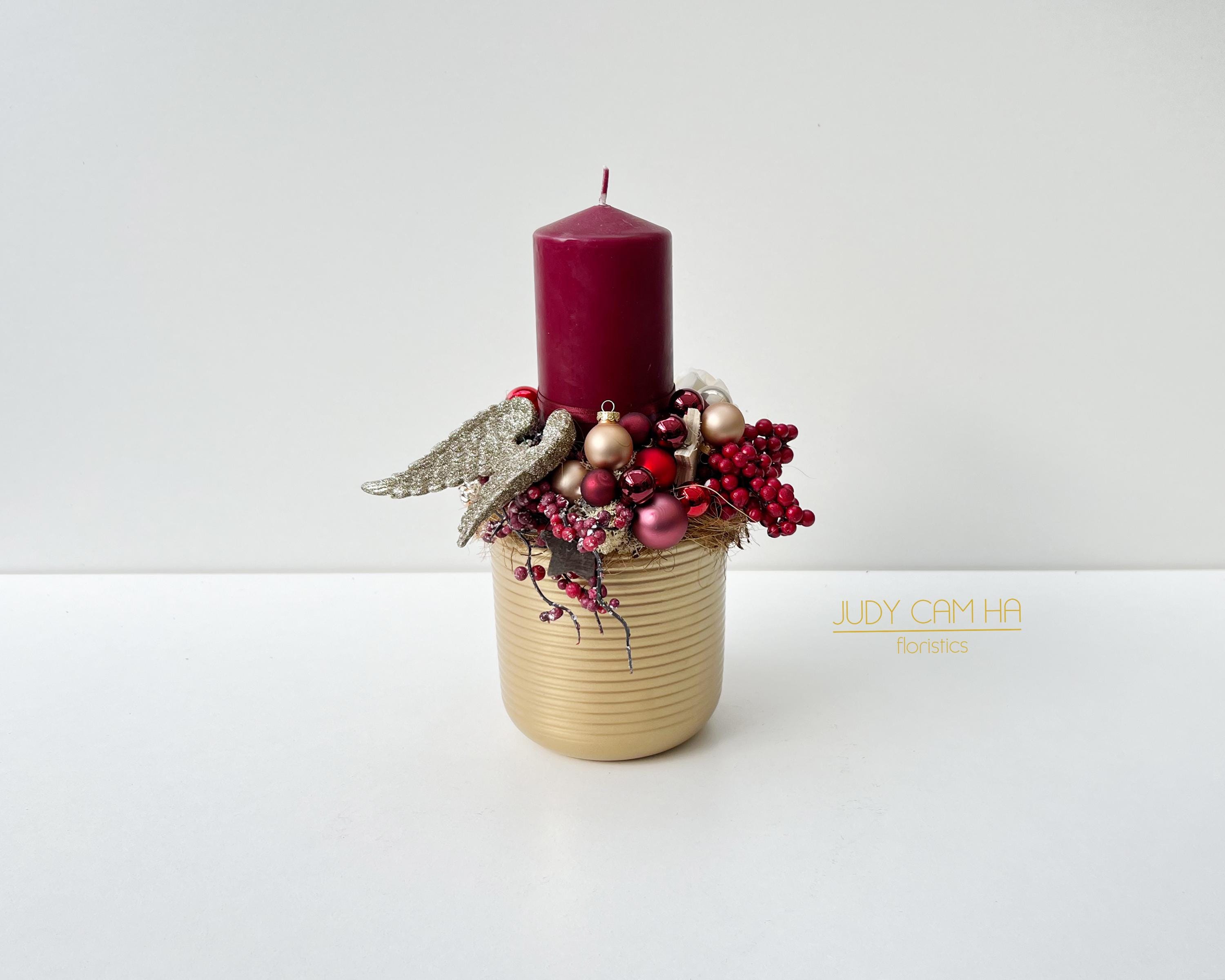 Weihnachtsgesteck knstlich - Etsy.de