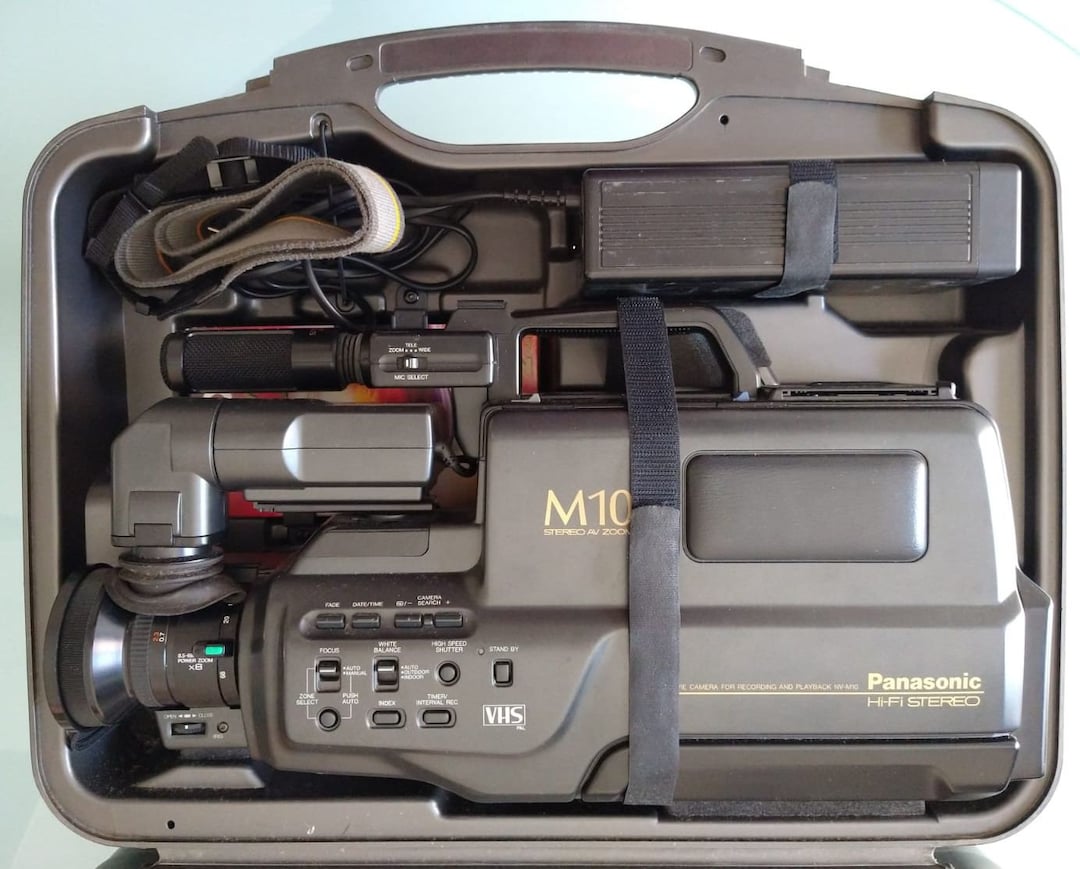 Panasonic NV-M10 Movie Camera Hi-fi Stereo Microphone Stereo Video