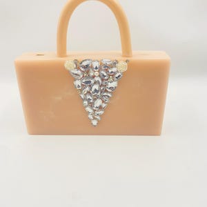 Elegante Harz-Clutch mit Griff, einzigartige Brieftasche, Marmor-Clutch, dezente Luxus-Clutch, Partywear-Clutch, Weihnachtsgeschenke, Muttertagsgeschenk