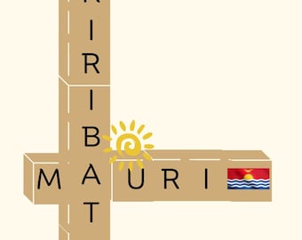 Kiribati Word Puzzle