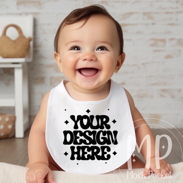 Baby Bib Mockup Bib Mock up baby mock-up gender neutral mock up Baby Mockup Stock Photography Flat Lay Cricut SVG MockUp Sublimation JPG