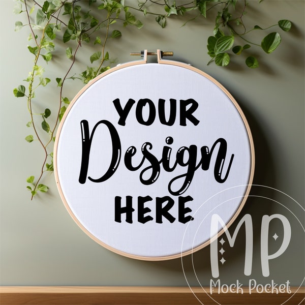 Embroidery Hoop Mockup, Cross Stitch download, Embroidery hoop loop digital download mockup, PNG, JPEG