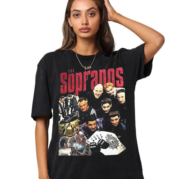 T-shirt Soprano Pour Fille Taille 10 - état Très Bon, Voir Les Mesures