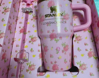 Stanley x LoveShackFancy “Ibiza Sunset” 20 oz Quencher – Limited-Edition – New