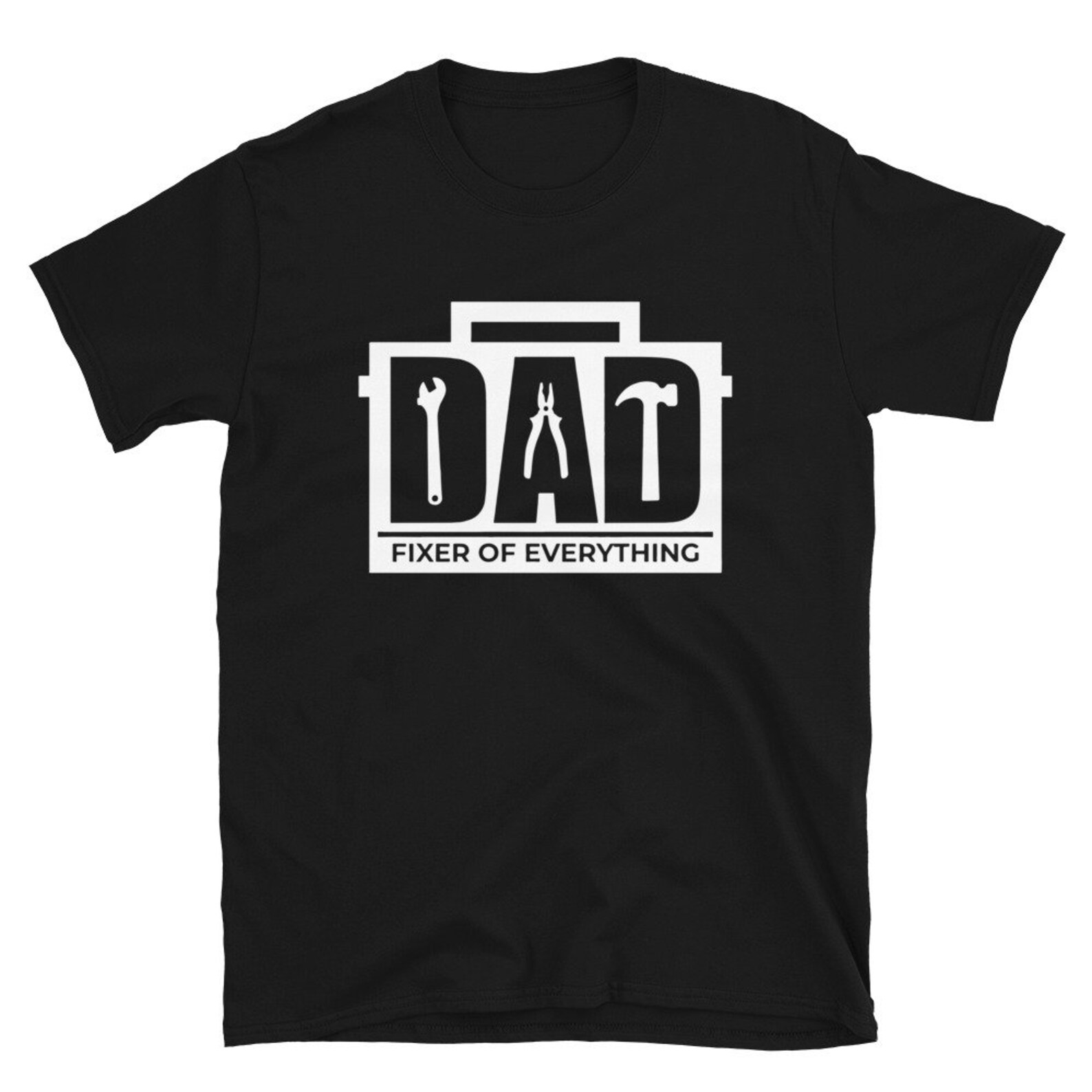 Dad Fixer of Everything Tools Joke Father's Day Birthday Dad T-Shirt