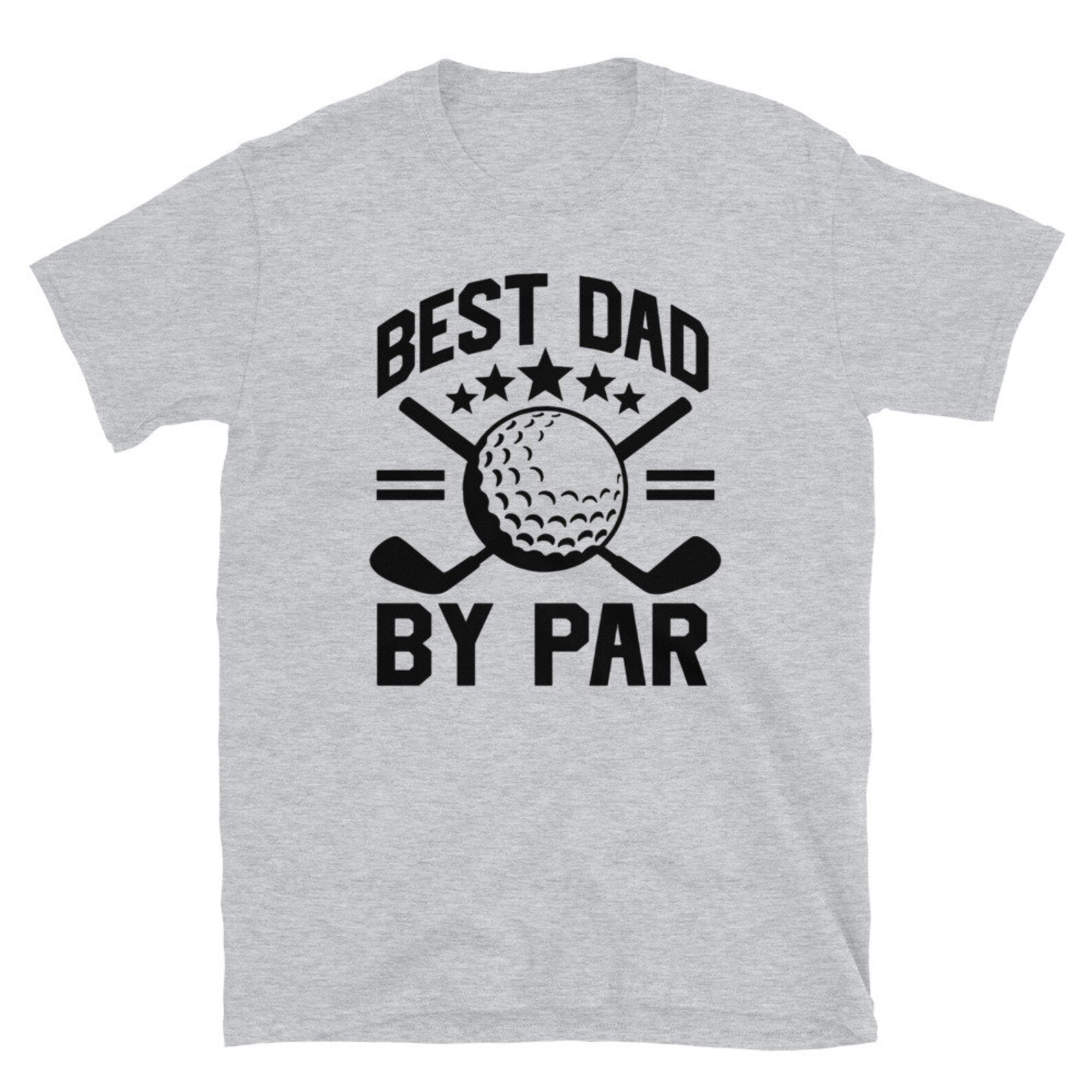 Best Dad by Par Graphic Novelty Sarcastic Father Funny T-Shirt