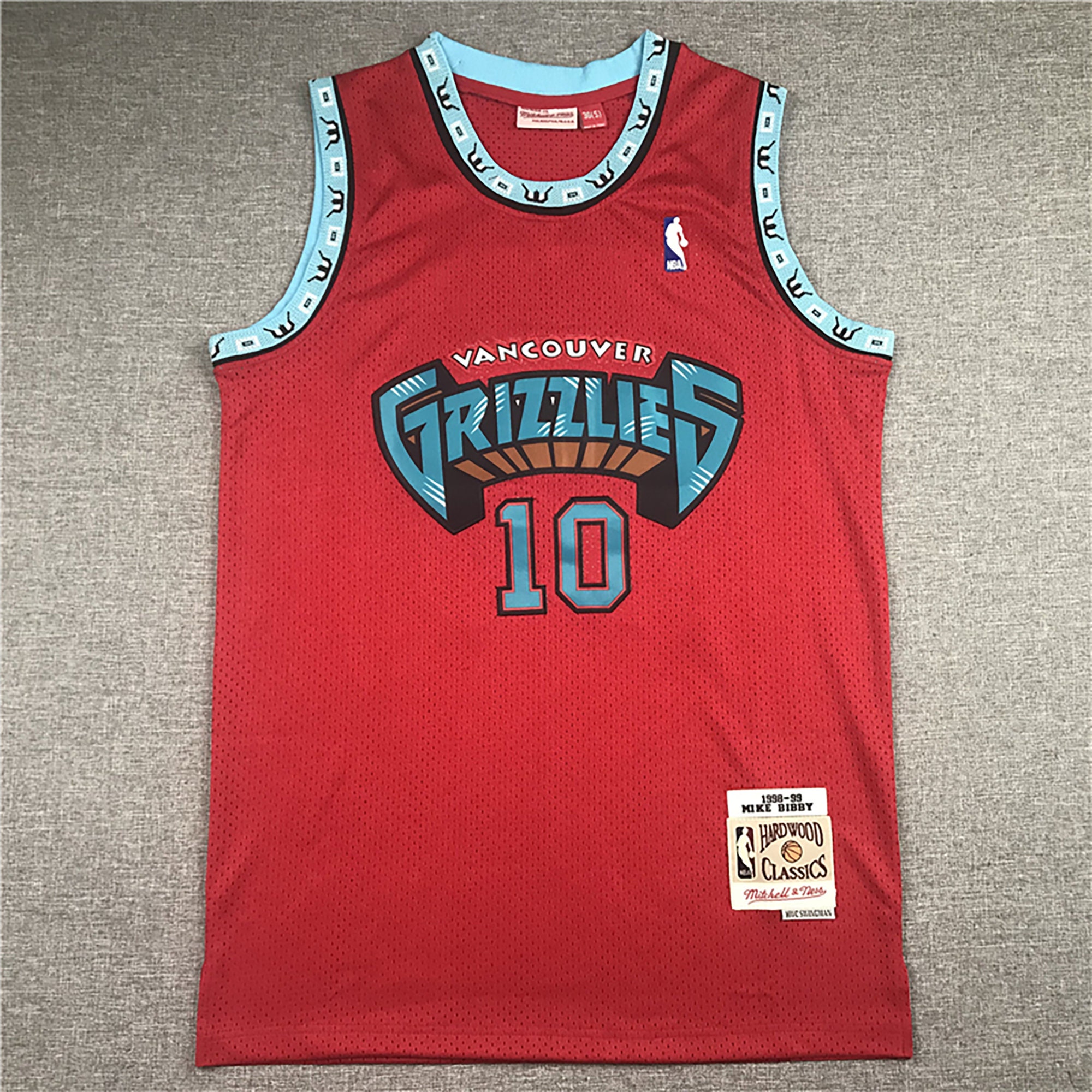 Mitchell & Ness Men's Memphis Grizzlies Mike Bibby #10 Swingman