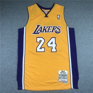 Mitchell & Ness 96-97 LA Lakers Kobe Bryant Jersey Large Blue Stitched  Logo